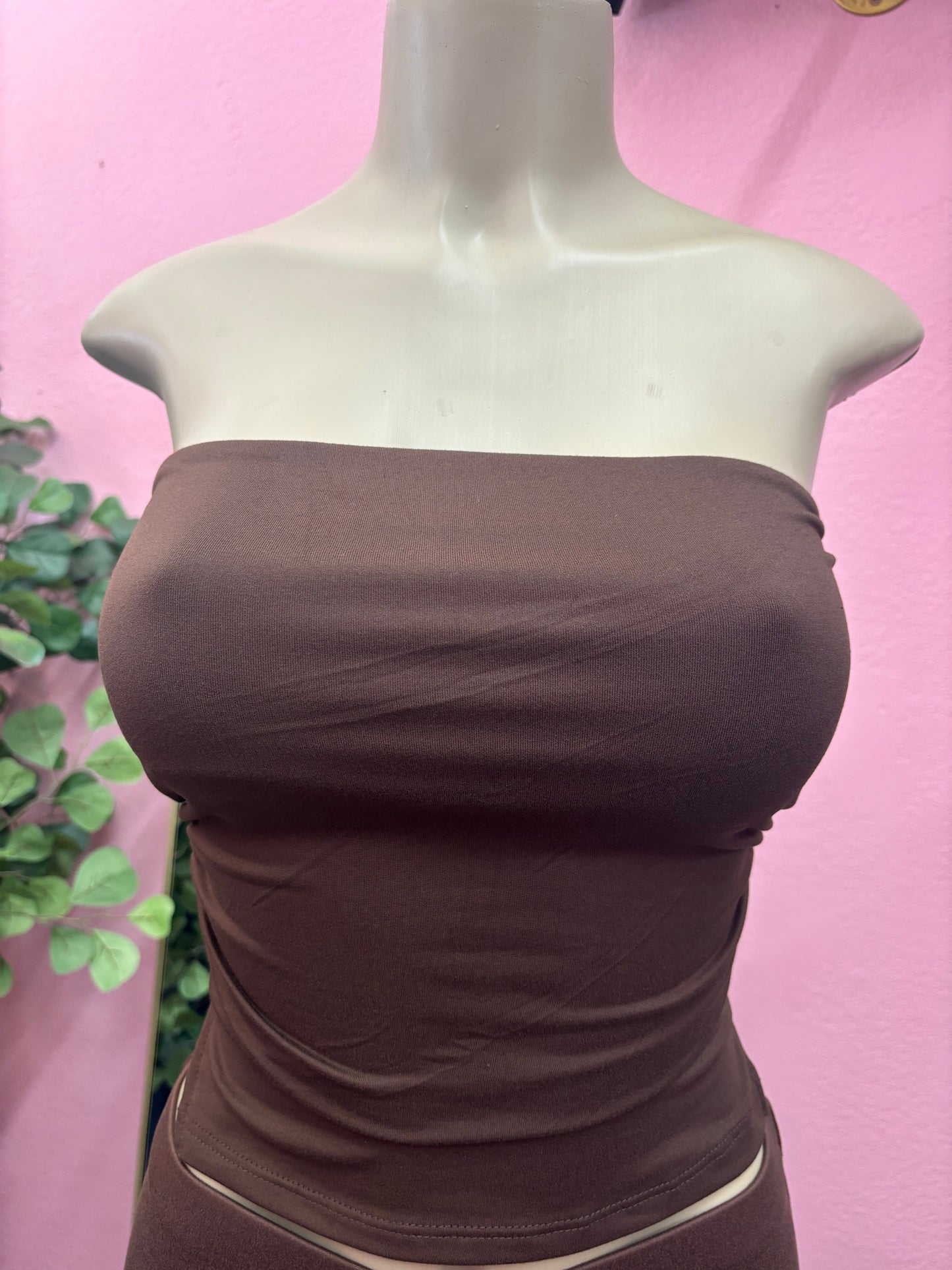 Ruched tube tops